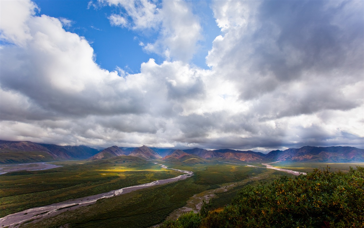 Denali National Park 迪納利國家公園 高清風景壁紙 #18 - 1280x800