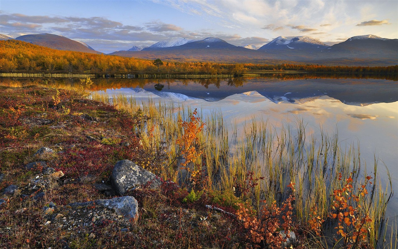 Švédsko sezón přírodní krásy HD tapety na plochu #8 - 1280x800