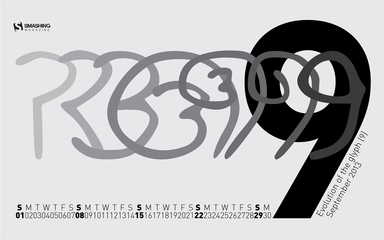 2013年9月 月曆壁紙(二) #14 - 1280x800