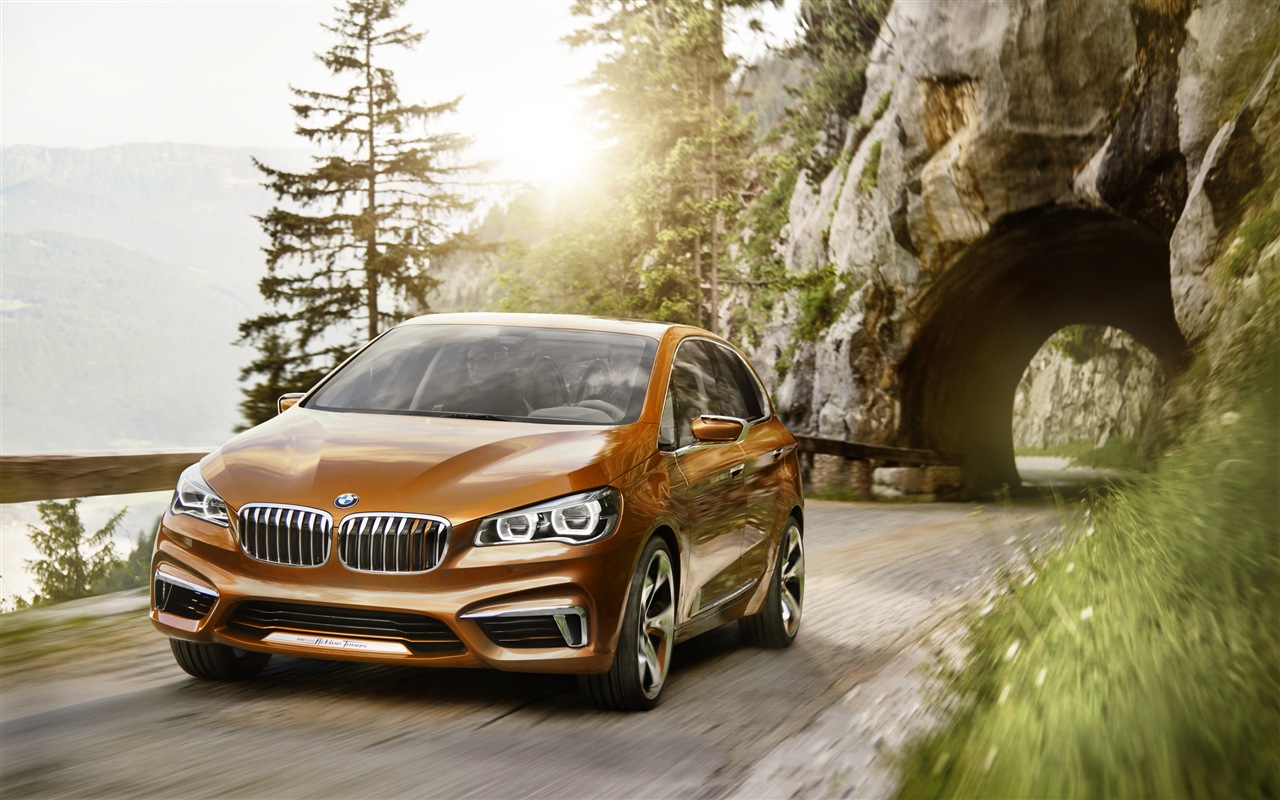 2013 BMW Concept Active Tourer 宝马旅行车 高清壁纸6 - 1280x800