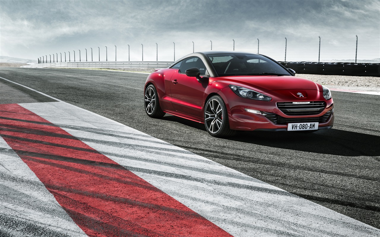 2014 푸조 RCZ R 자동차 HD 배경 화면 #14 - 1280x800