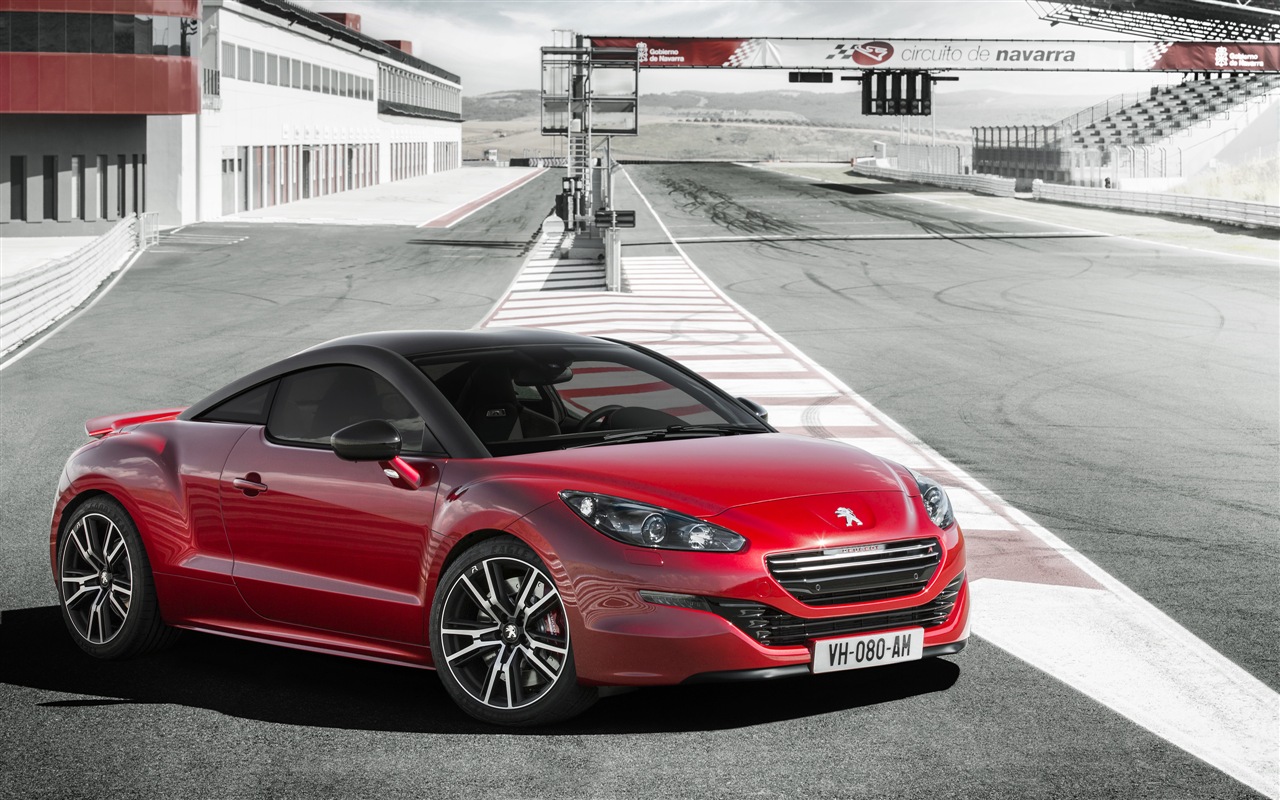 2014 푸조 RCZ R 자동차 HD 배경 화면 #17 - 1280x800