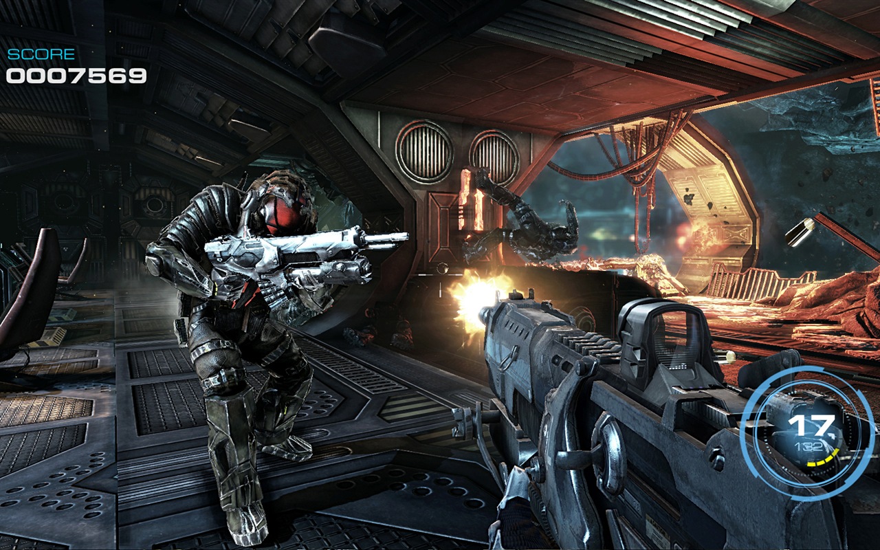 Alien Rage game 2013 HD tapety na plochu #2 - 1280x800
