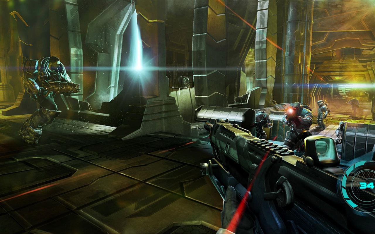 Alien Rage game 2013 HD tapety na plochu #5 - 1280x800