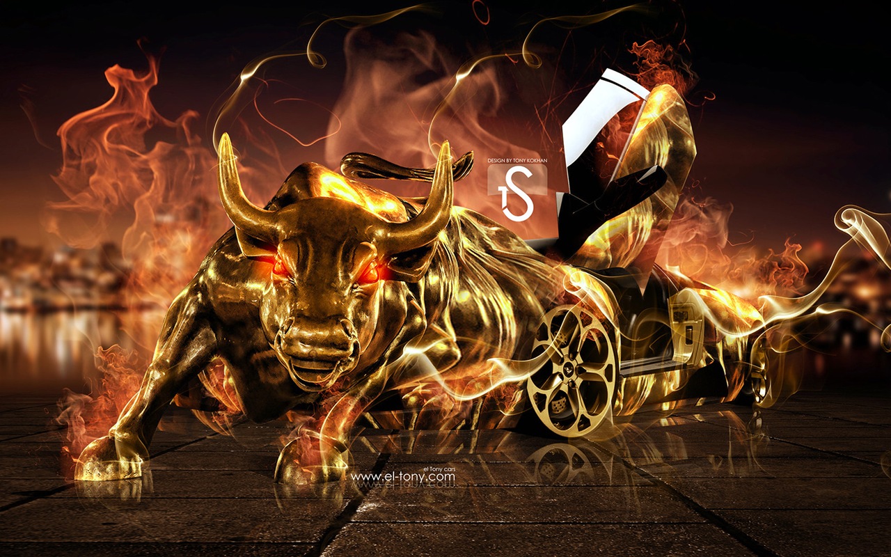 夢幻創意汽車設計壁紙，動物汽車 #7 - 1280x800