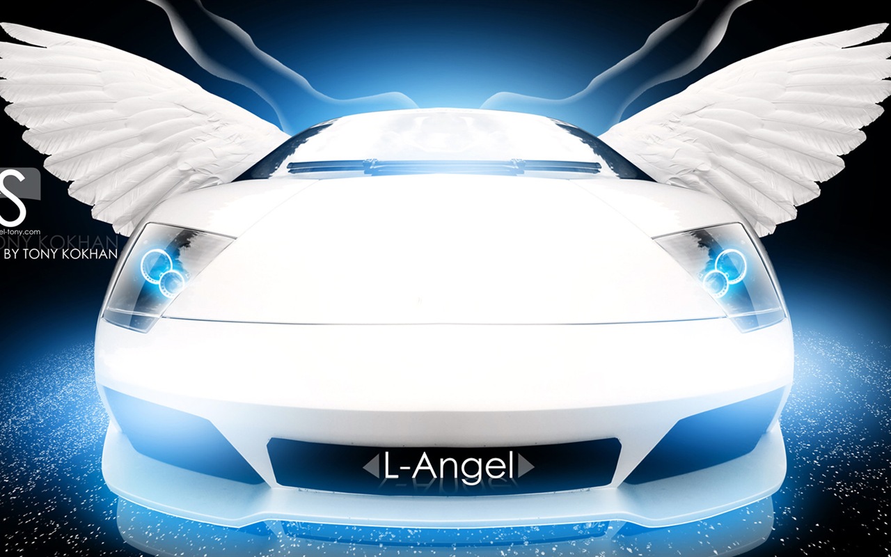 夢幻創意汽車設計壁紙，動物汽車 #14 - 1280x800
