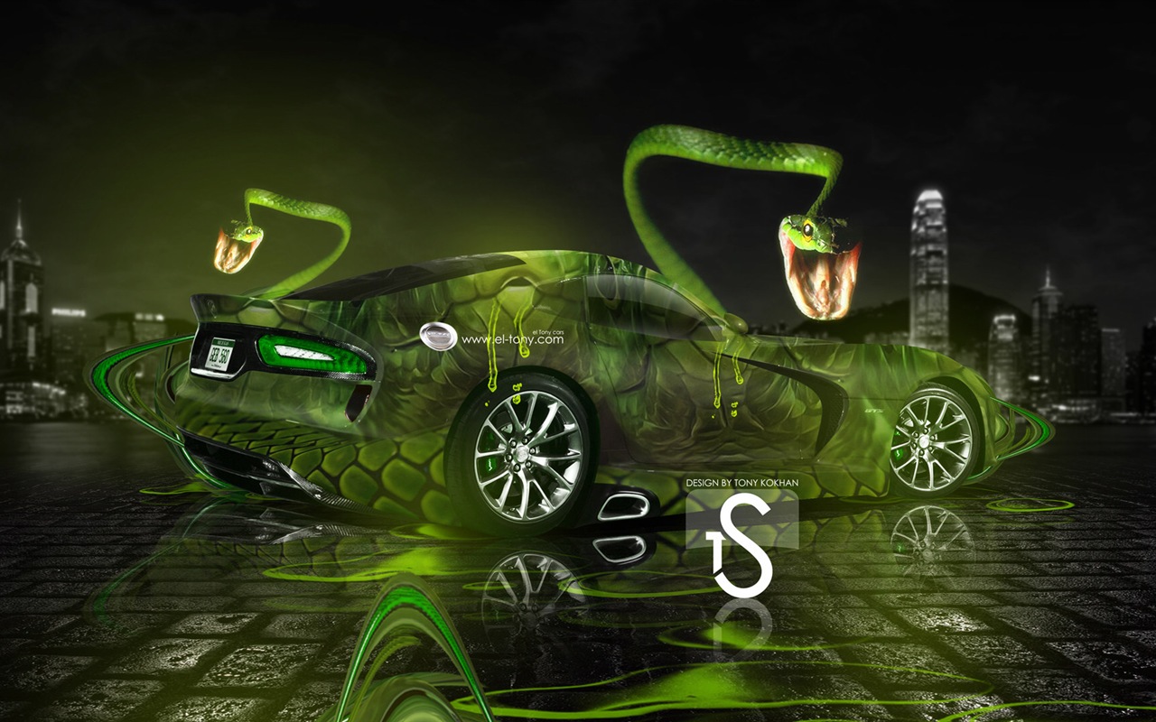 Kreativní auto snů design tapety, Animal automobilový průmysl #15 - 1280x800