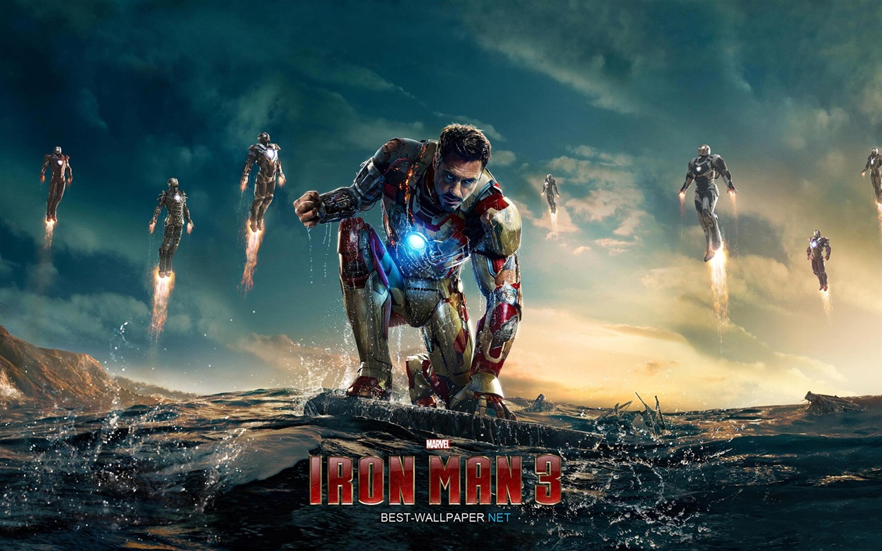 Iron Man 3 2013 鋼鐵俠3 最新高清壁紙 #1 - 1280x800