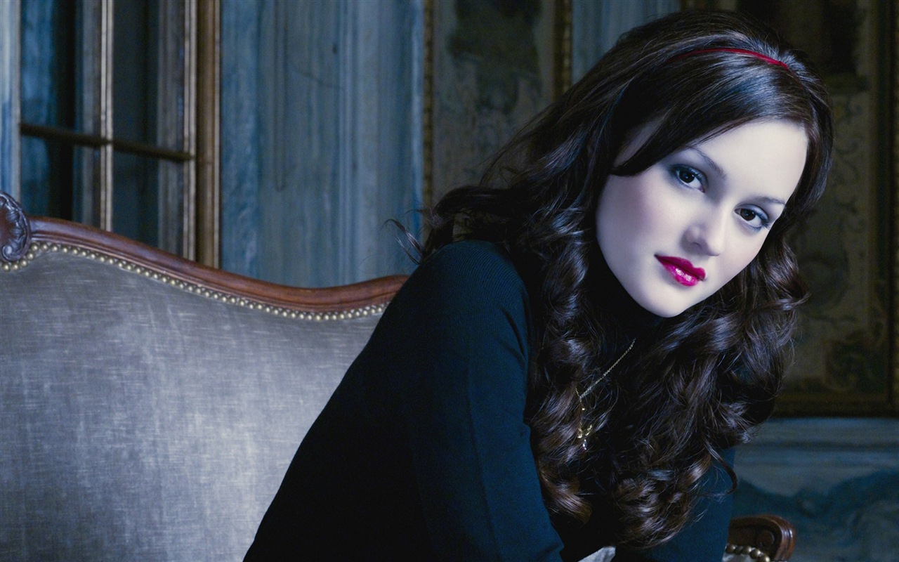 Leighton Meester krásné Tapety na plochu #14 - 1280x800