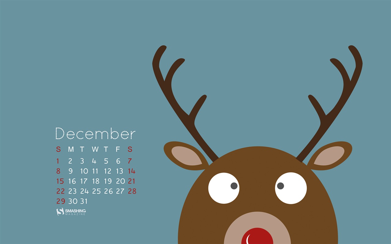 Dezember 2013 Kalender Wallpaper (1) #9 - 1280x800