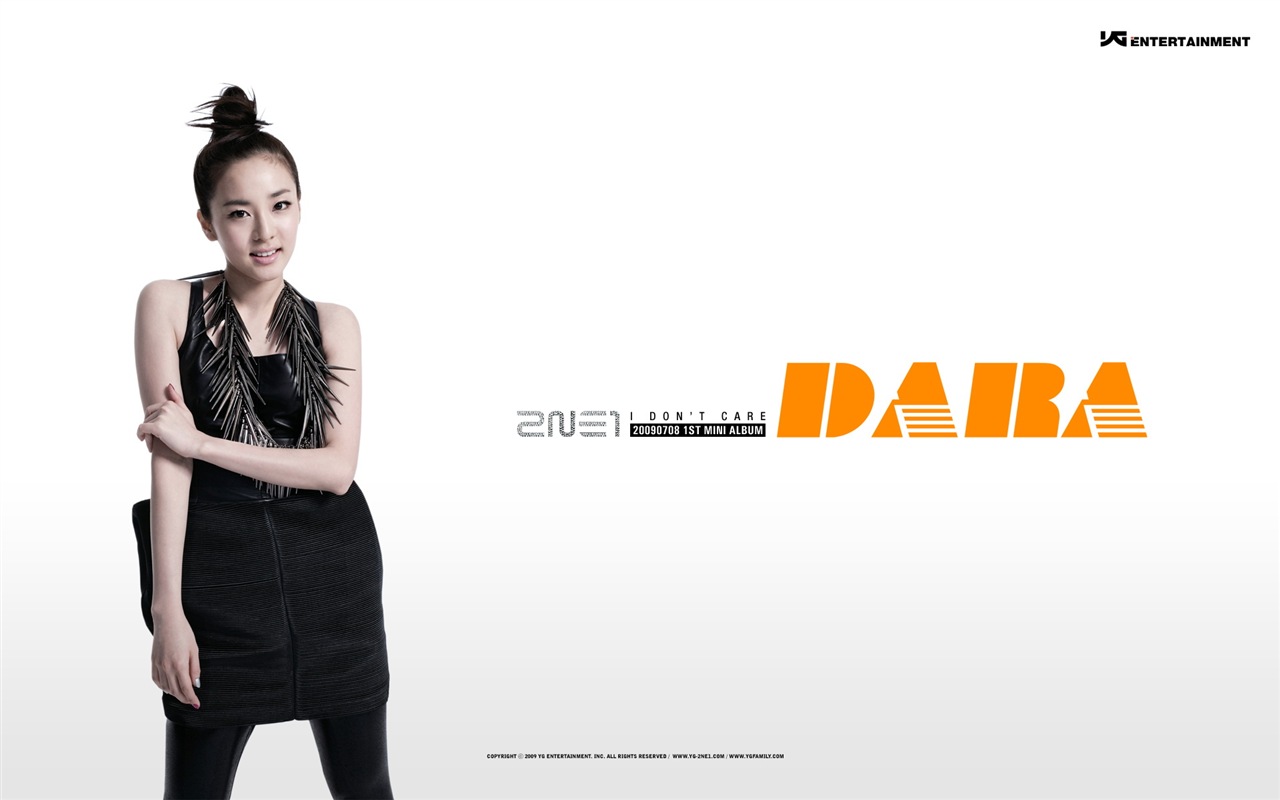 Korean music girls skupina 2NE1 HD tapety na plochu #8 - 1280x800
