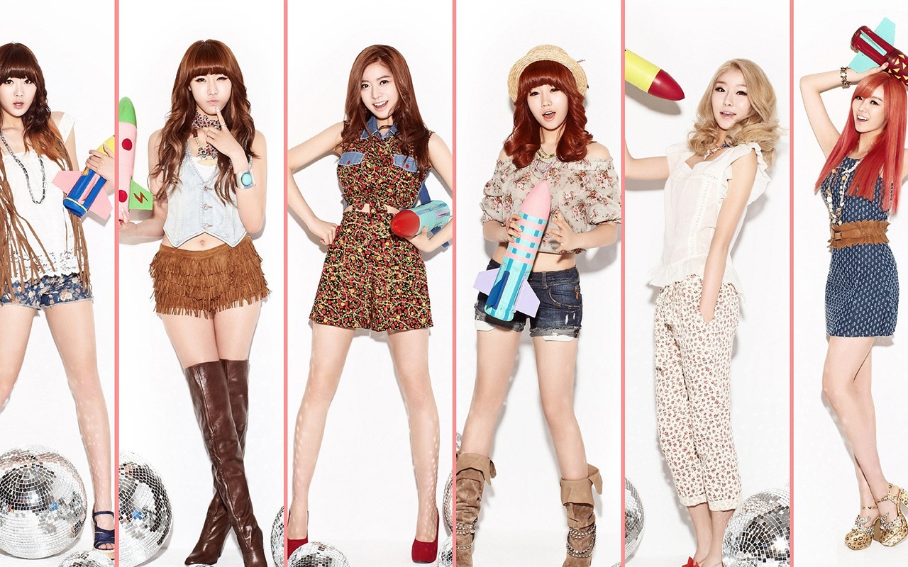 DalShabet koreanische Musik schöne Mädchen HD Wallpaper #5 - 1280x800