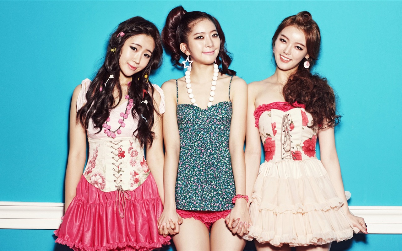 DalShabet Korean music beautiful girls HD wallpapers #7 - 1280x800