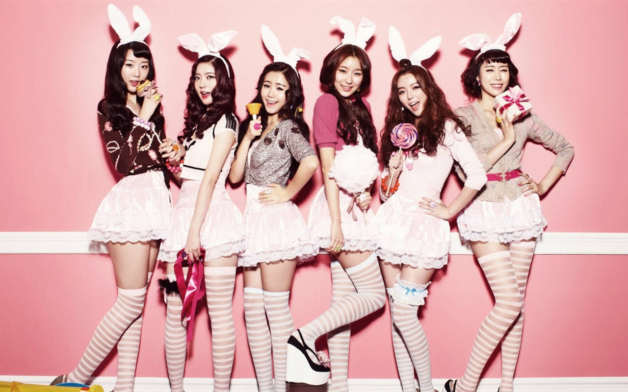 DalShabet Korean music krásné dívky HD Tapety na plochu #10 - 1280x800