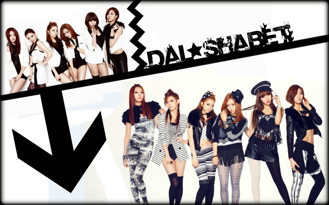 DalShabet Korean music krásné dívky HD Tapety na plochu #16 - 1280x800