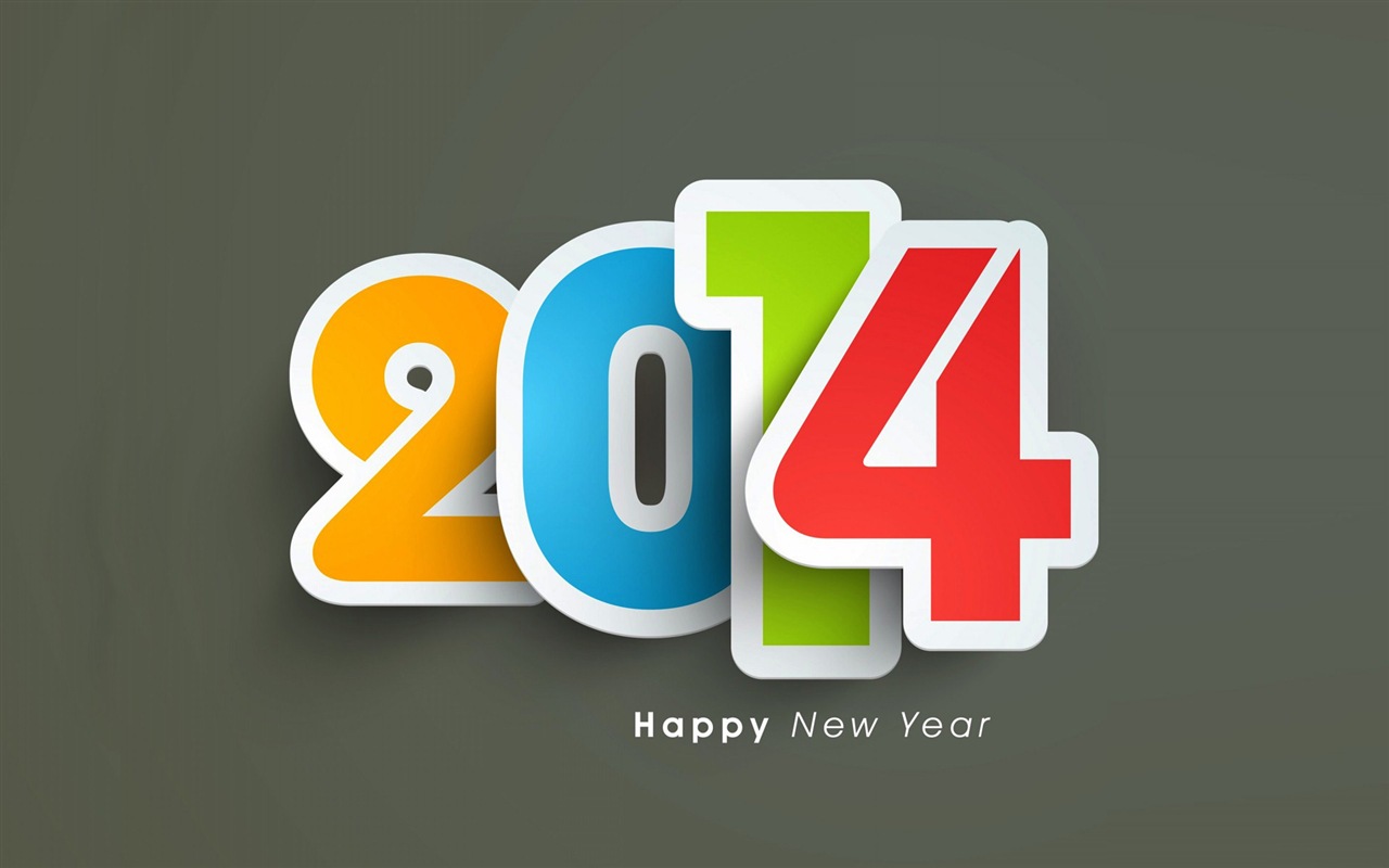 2014 New Year Theme HD Wallpapers (2) #9 - 1280x800