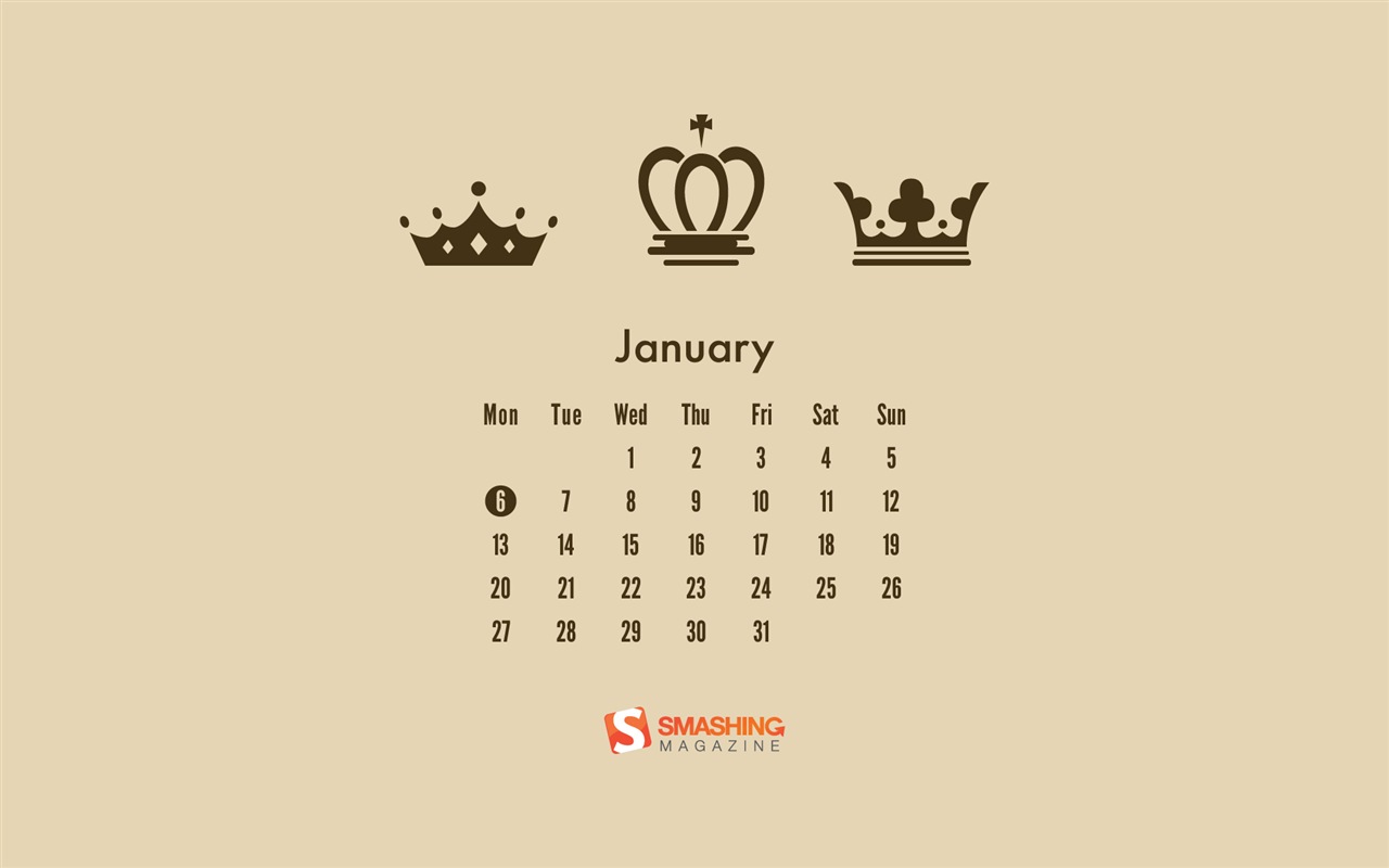 Januar 2014 Kalender Wallpaper (2) #14 - 1280x800