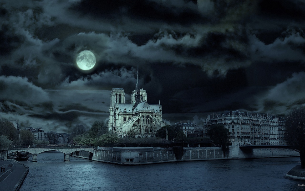 Notre Dame HD Tapety na plochu #11 - 1280x800