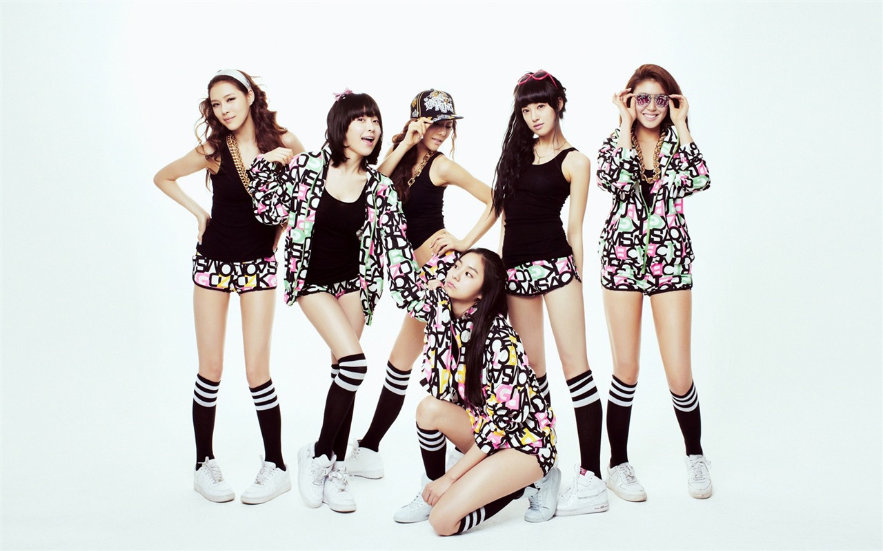 After School korejské hudební dívky HD Tapety na plochu #15 - 1280x800