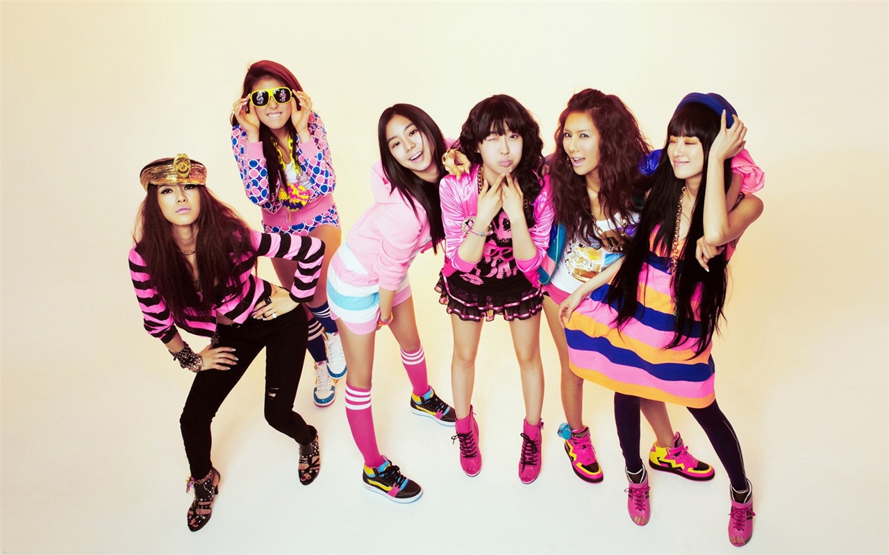 After School korejské hudební dívky HD Tapety na plochu #16 - 1280x800