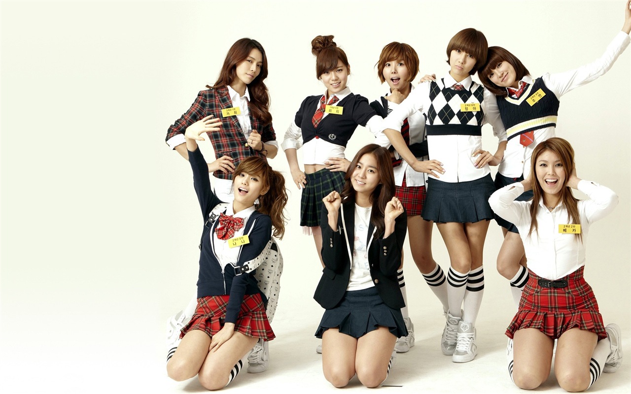 After School korejské hudební dívky HD Tapety na plochu #19 - 1280x800