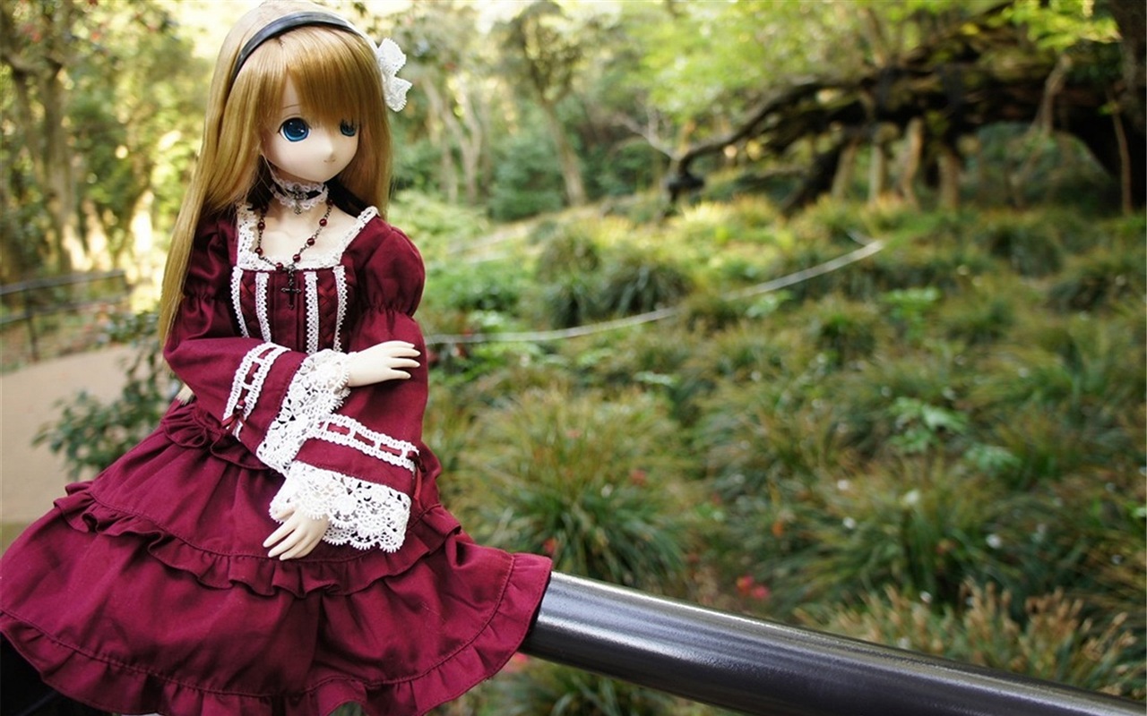 Belle wallpapers Dollfie filles jouets HD #6 - 1280x800