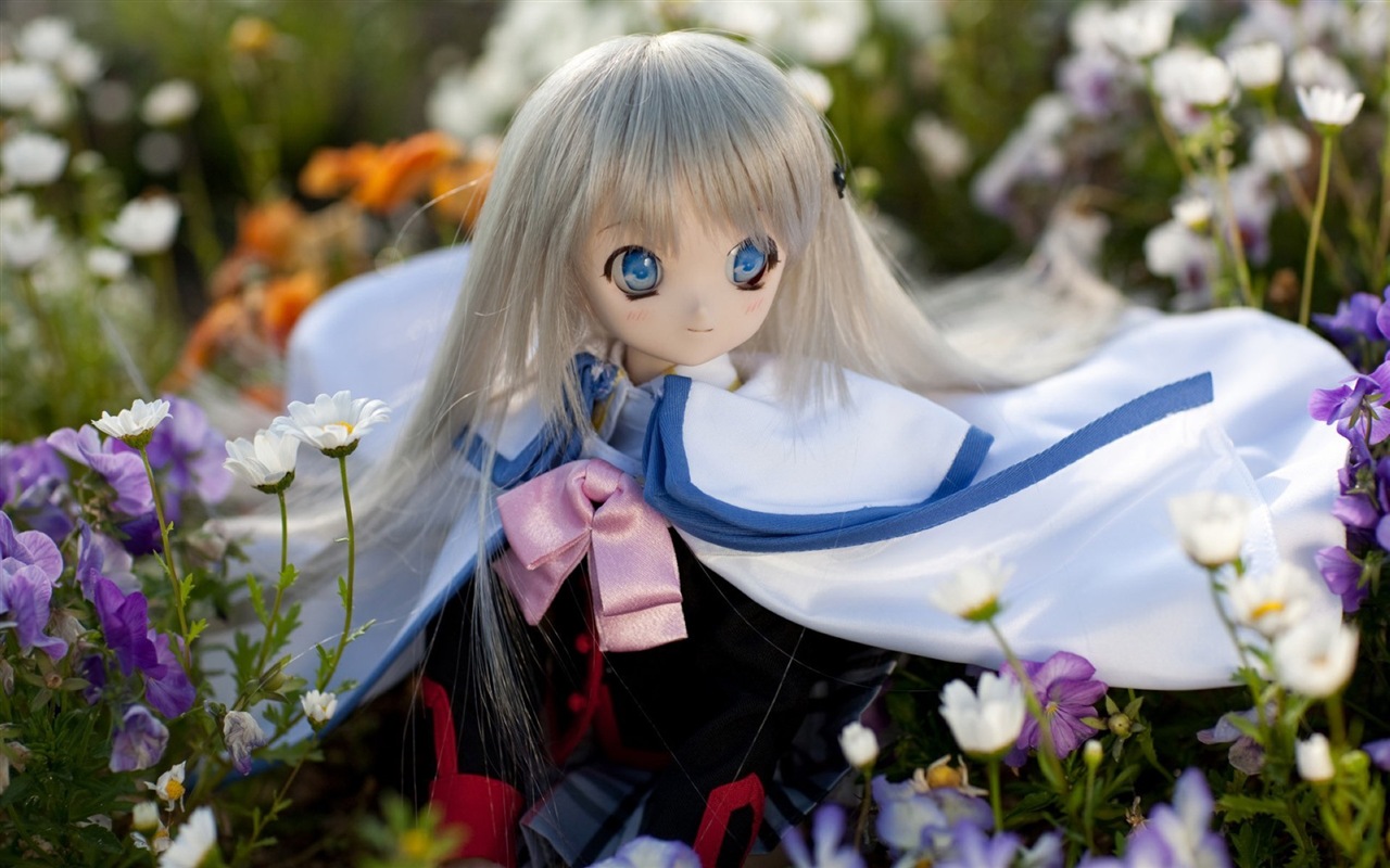 Krásné Super Dollfie hračky dívky HD Tapety na plochu #7 - 1280x800