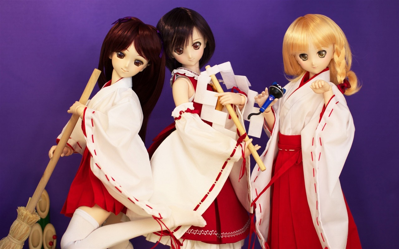 Krásné Super Dollfie hračky dívky HD Tapety na plochu #8 - 1280x800