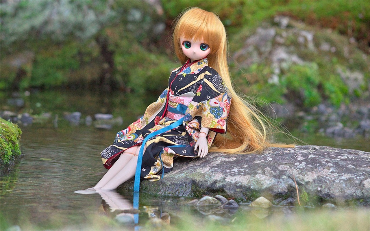 Beautiful Super Dollfie toy girls HD wallpapers #9 - 1280x800