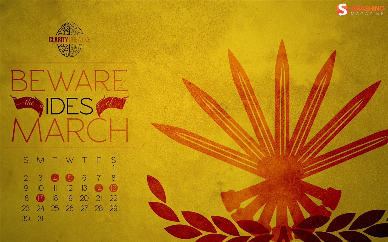 March 2014 calendar wallpaper (2) #3 - 1280x800