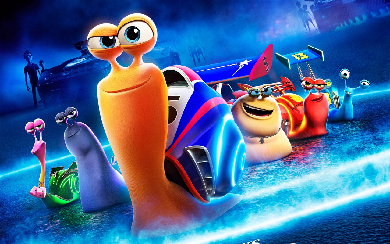 Turbo 极速蜗牛3D电影 高清壁纸1 - 1280x800