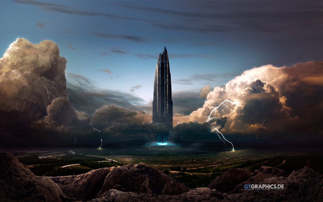 Windows 8 GTGraphics de science-fiction wallpapers thème HD #1 - 1280x800