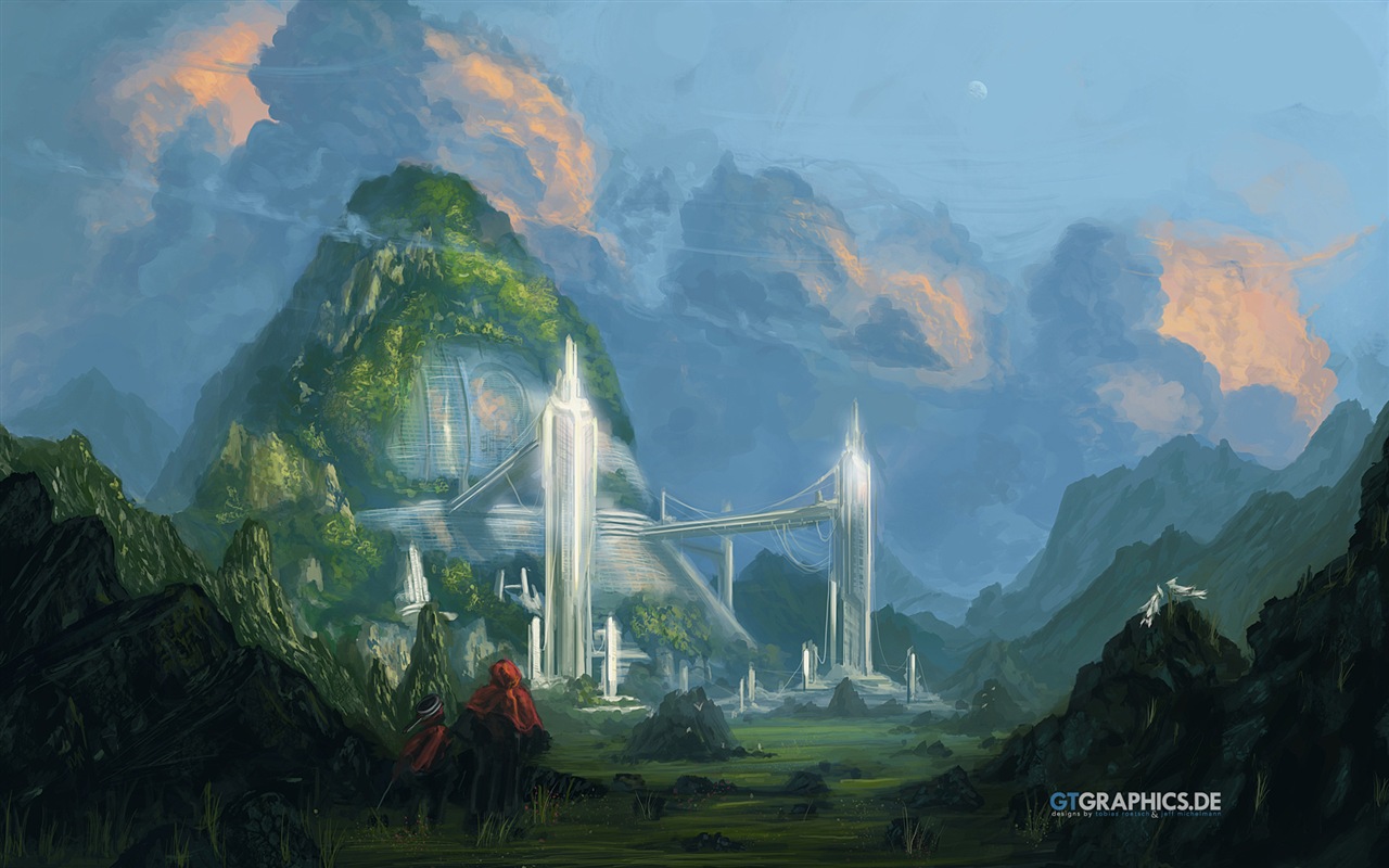 Windows 8 GTGraphics sci-fi téma HD Tapety na plochu #10 - 1280x800