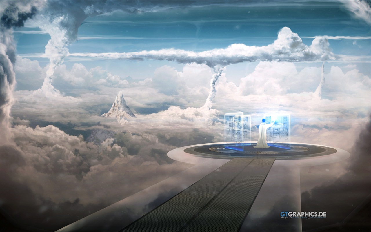 Windows 8 GTGraphics sci-fi téma HD Tapety na plochu #16 - 1280x800