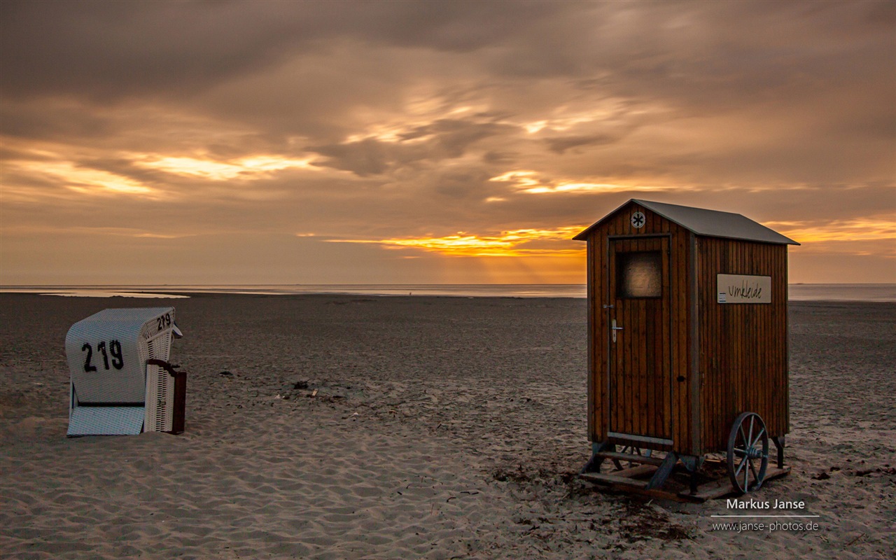 Spiekeroog, Germany, Windows 8 landscape theme wallpapers #2 - 1280x800