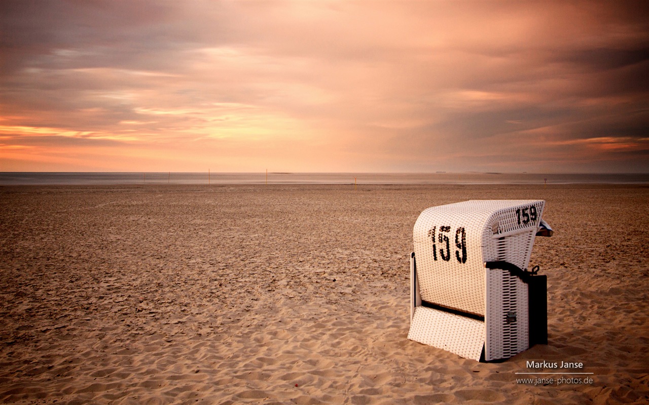 Spiekeroog 施皮克奧格島風景，Windows 8 主題壁紙 #9 - 1280x800