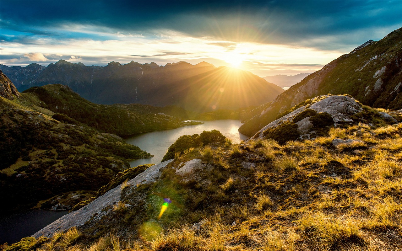 Města a příroda HD tapety na plochu #4 - 1280x800