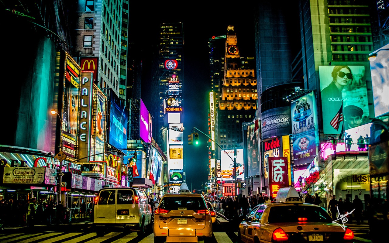 New York Pohledy na město, Microsoft Windows 8 HD tapety na plochu #2 - 1280x800