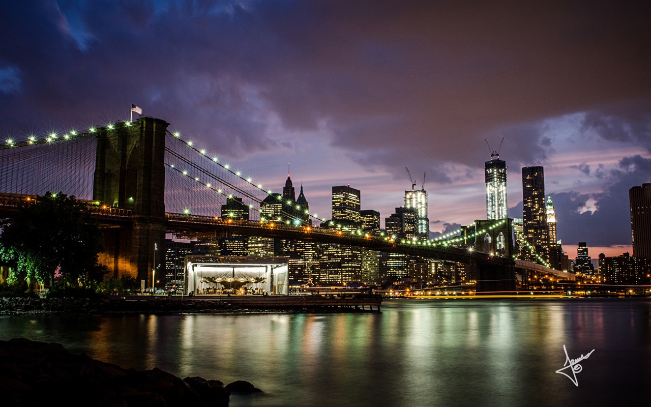Paysages urbains de New York, Microsoft Windows 8 fonds d'écran HD #5 - 1280x800