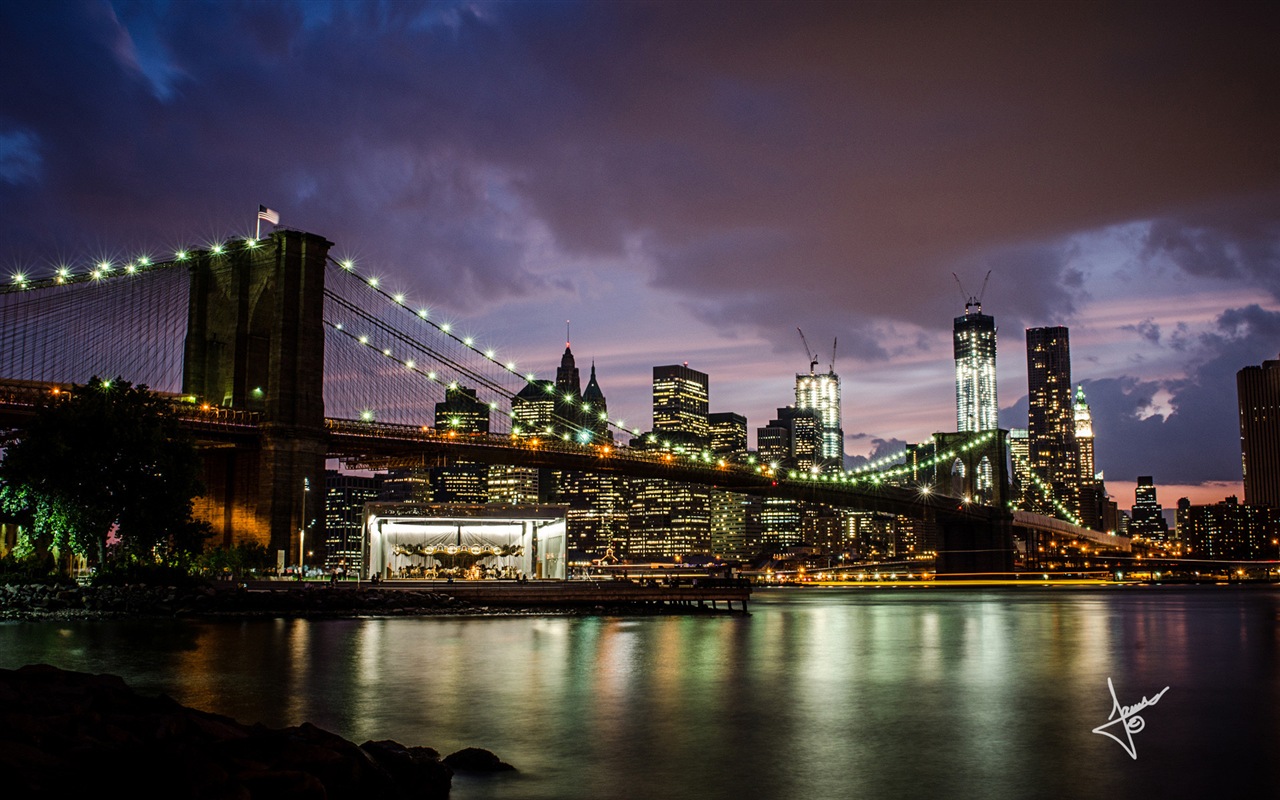 New York Pohledy na město, Microsoft Windows 8 HD tapety na plochu #5 - 1280x800