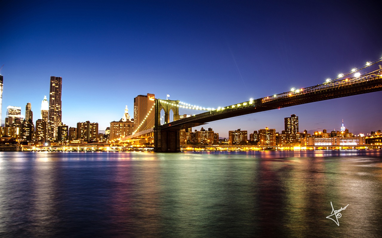 Paysages urbains de New York, Microsoft Windows 8 fonds d'écran HD #16 - 1280x800