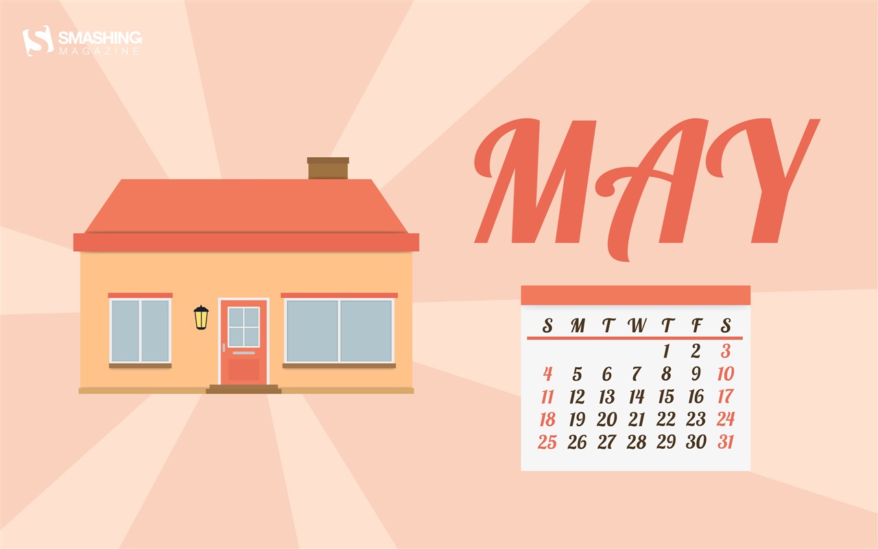 2014年5月 月曆壁紙(二) #3 - 1280x800