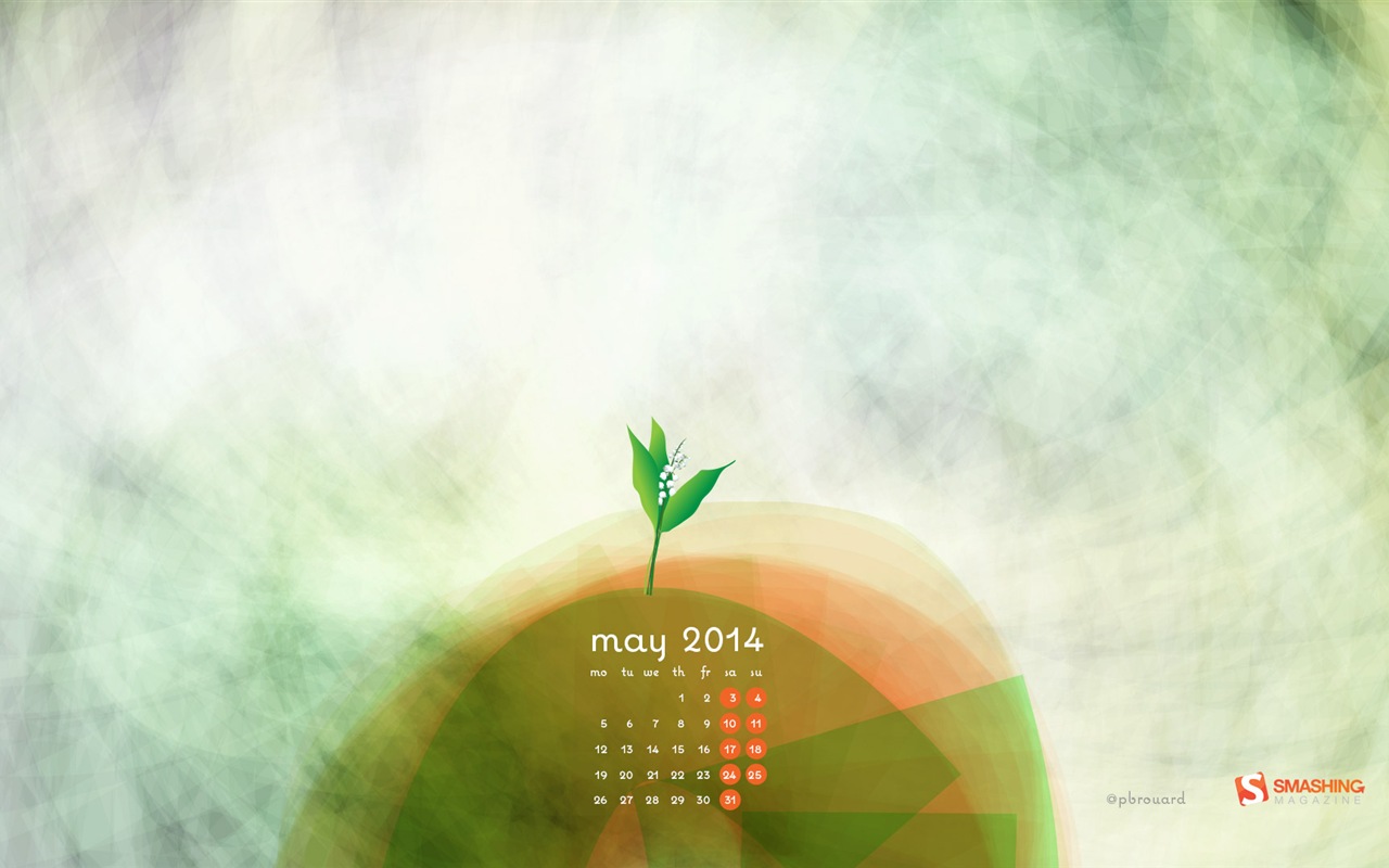 May 2014 calendar wallpaper (2) #8 - 1280x800