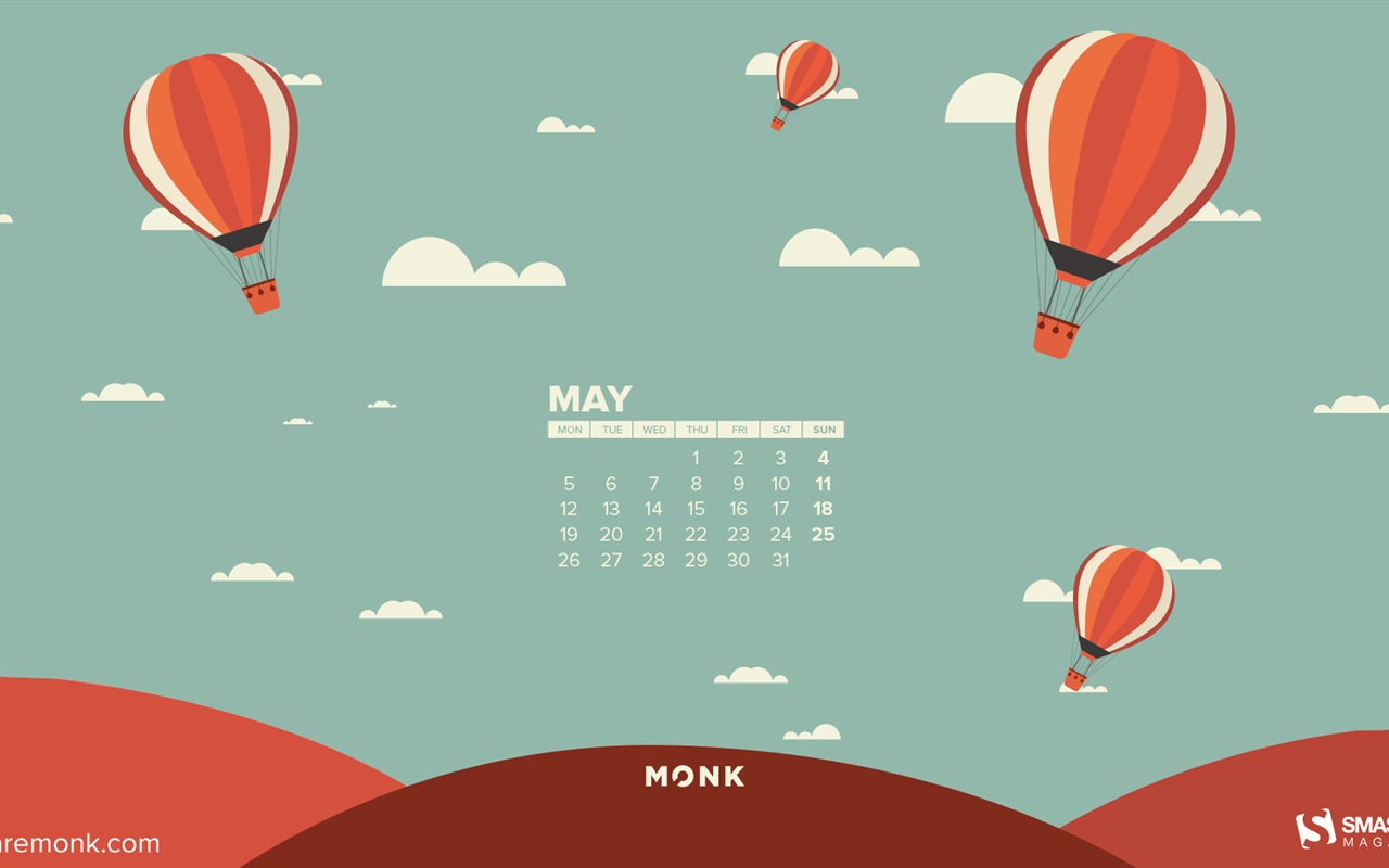 May 2014 calendar wallpaper (2) #12 - 1280x800