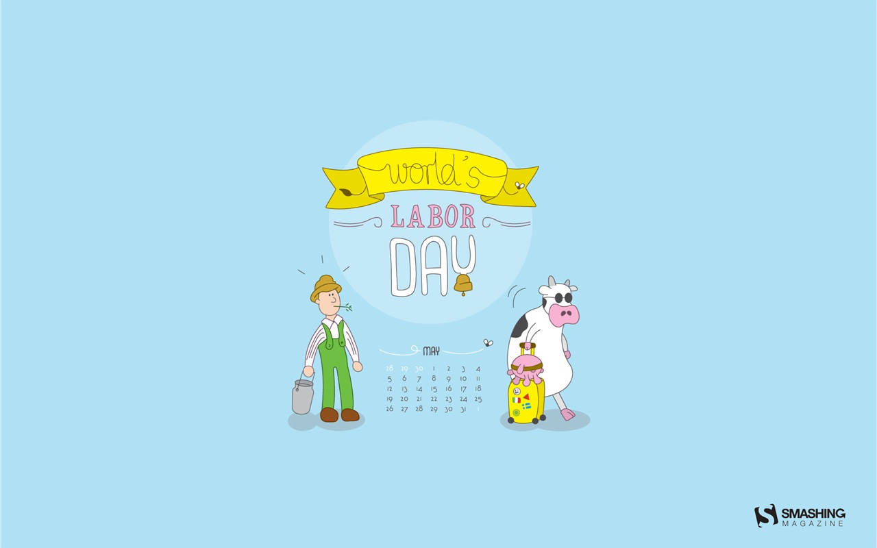 2014年5月 月曆壁紙(二) #20 - 1280x800