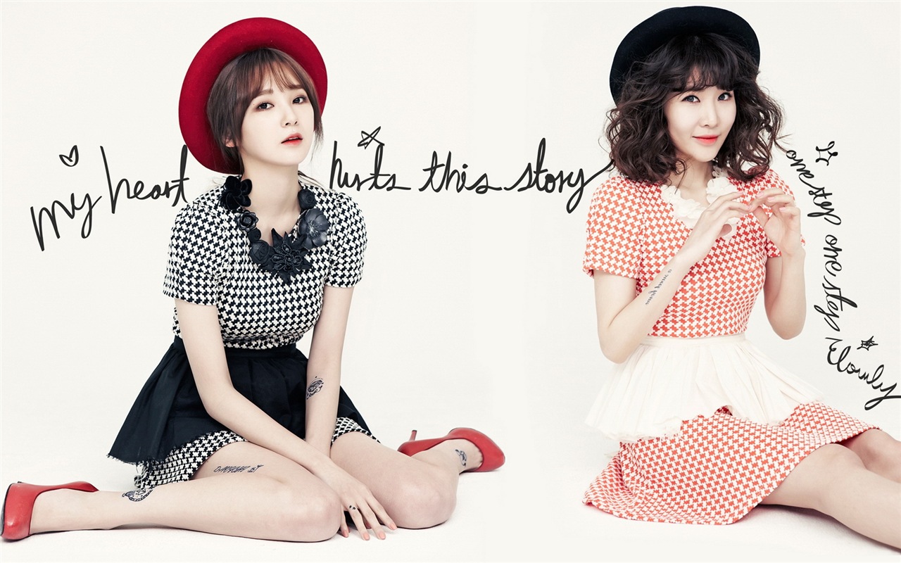 Davichi, korejská dívčí skupina duo, HD Tapety na plochu #2 - 1280x800