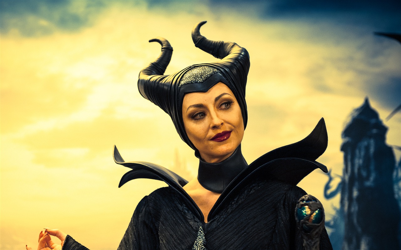 Maleficent 黑魔女：沉睡魔咒2014 高清電影壁紙 #15 - 1280x800