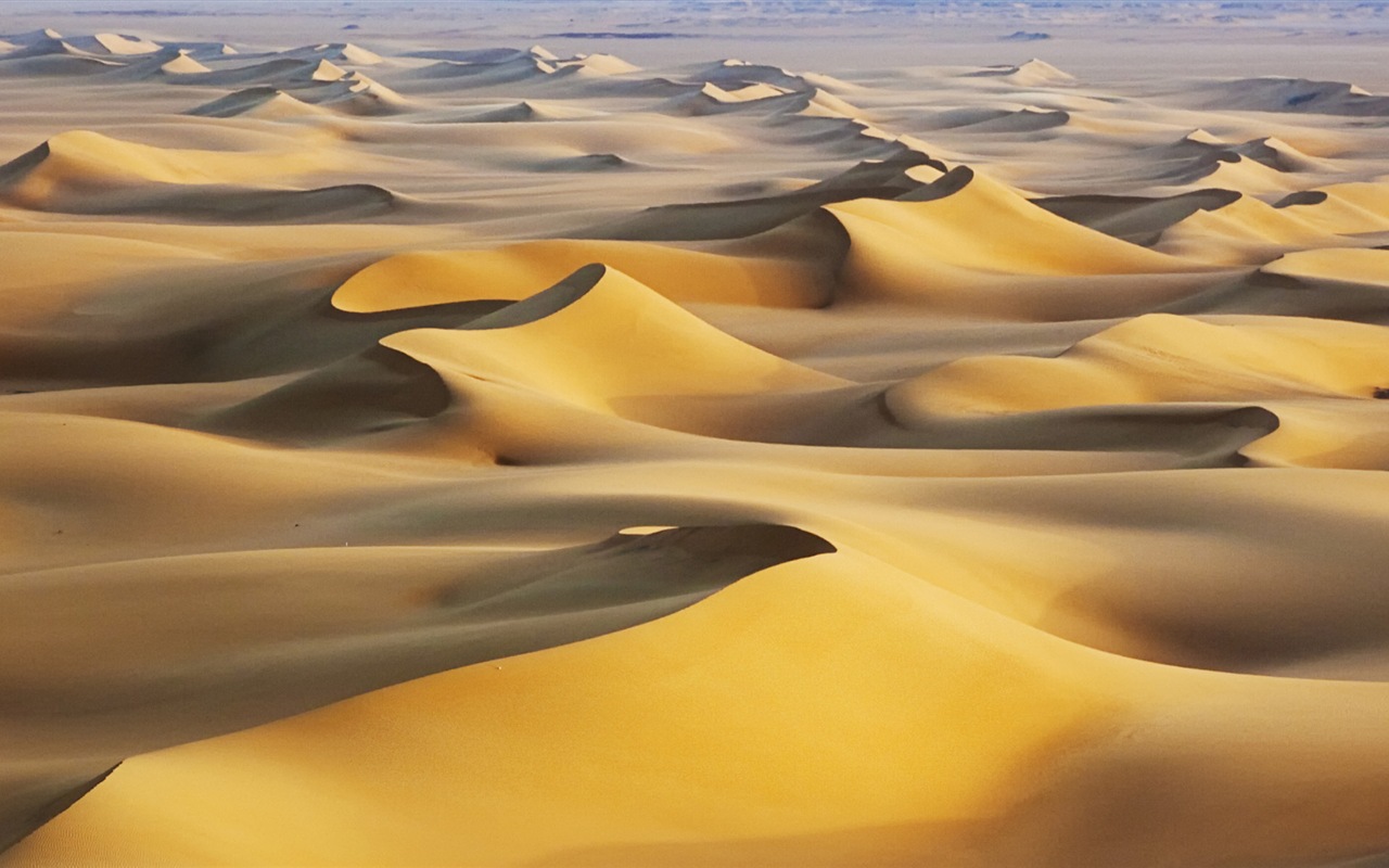 炎熱乾旱的沙漠，Windows 8 全景寬屏壁紙 #4 - 1280x800