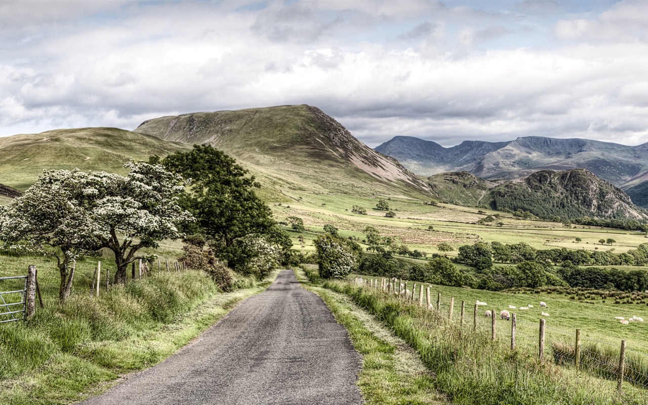 Paysage européen, Windows 8 fonds d'écran widescreen panoramique #17 - 1280x800