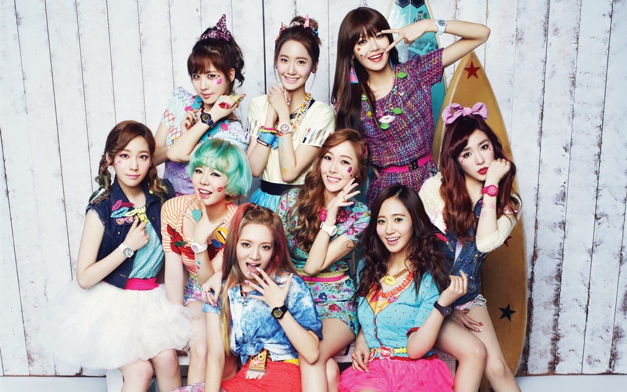 少女時代 Casio Kiss Me Baby-G 壁紙專輯 #1 - 1280x800